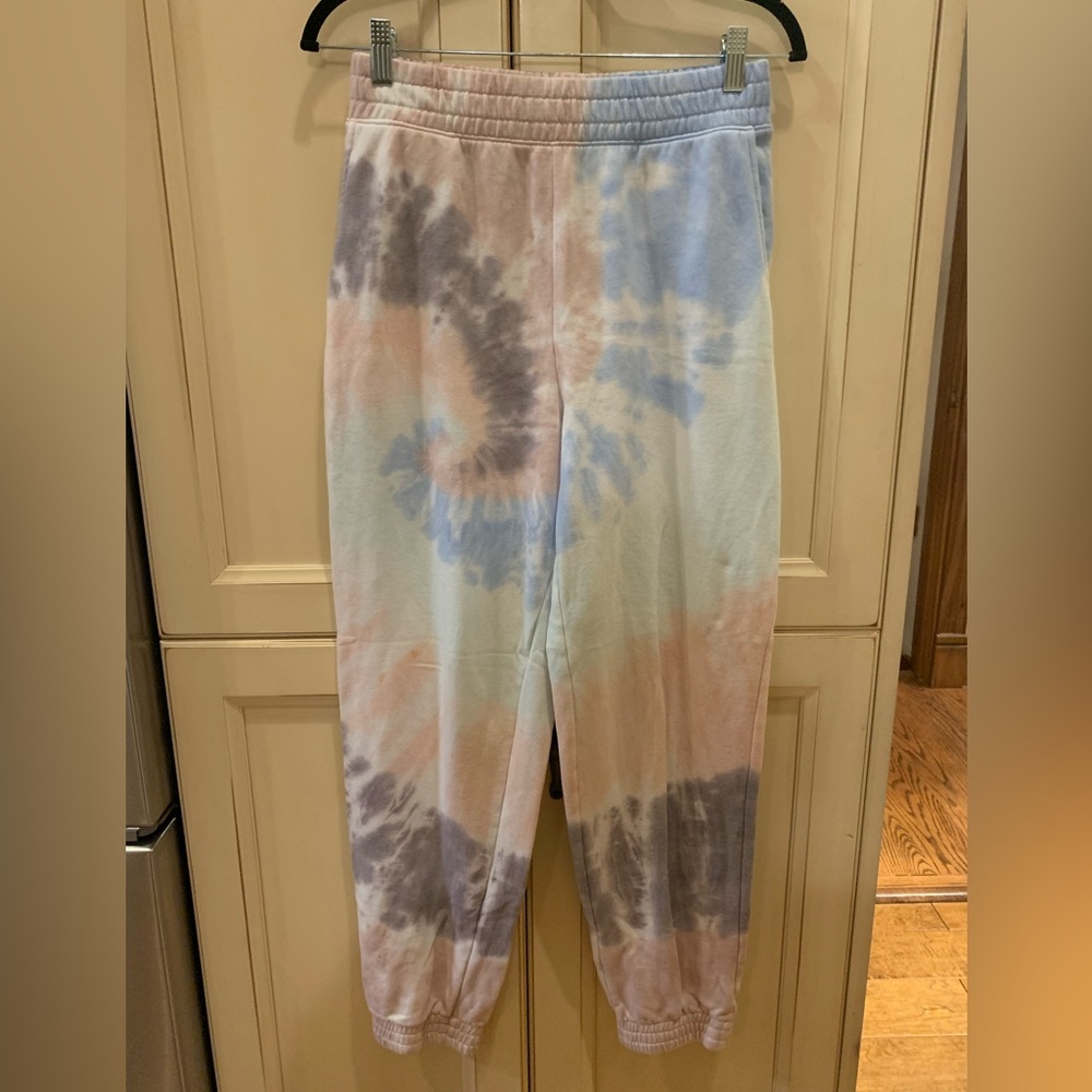 American Eagle Pants Women’s Small Multicolor Tie Dye Joggers Colorful - Small